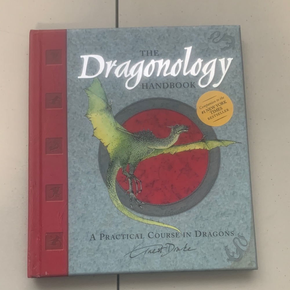 Dragonology Handbook with Red and Green Cover